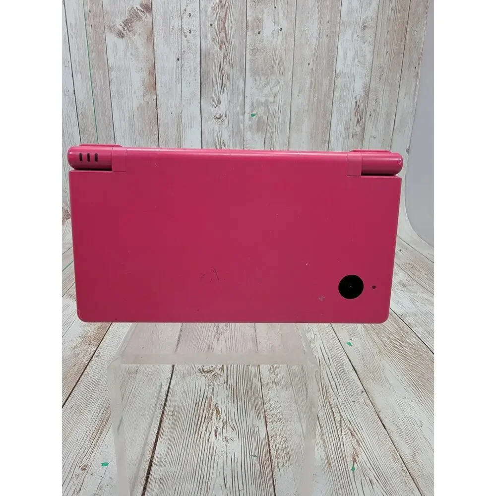 Nintendo DSi Handheld Game Console & Charger/Case TWL-001 Pink Working